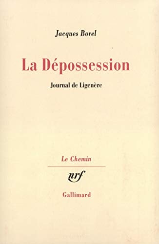 LA DEPOSSESSION, de Borel | portada del libro