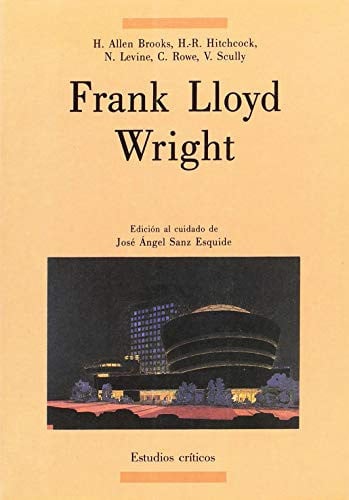 FRANK LLOYD WRIGHT, de BROOKS | portada del libro