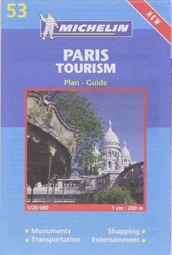 PLANO PLEGADO PARIS TOURISM (INGLES), de SIN AUTOR | portada del libro
