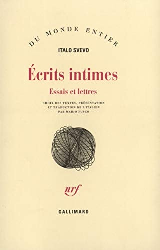 ECRITS INTIMES, de Italo Svevo | portada del libro