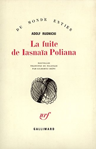 LA FUITE DE IASNAIA POLIANA, de Rudnicki | portada del libro