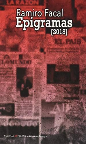 Epigramas [2018], de Facal Cancela (1945-) | portada del libro