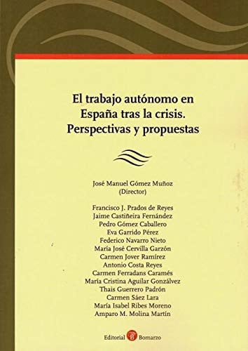 El trabajo auto_nomo en Espan_a tras la crisis. Perspectivas y propuestas, de Varios autores | portada del libro