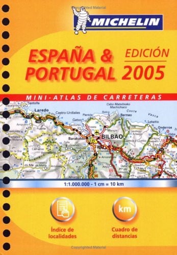 MINI ATLAS ESPAÑA-PORTUGAL (ESPAÑOL), de SIN AUTOR | portada del libro