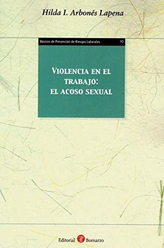 Violencia en el trabajo: el acoso sexual, de Arbonés Lapena | portada del libro