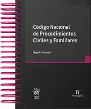 CODIGO NACIONAL DE PROCEDIMIENTOS CIVILES Y FAMILIARES, de CARBONELL SANCHEZ | portada del libro