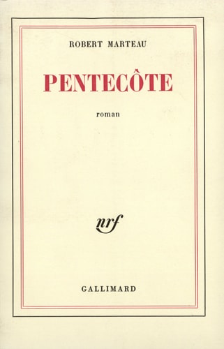 PENTECOTE, de Marteau | portada del libro