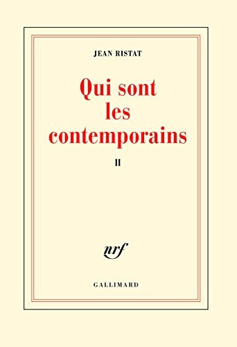 QUI SONT LES CONTEMPORAINS T2, de Ristat | portada del libro