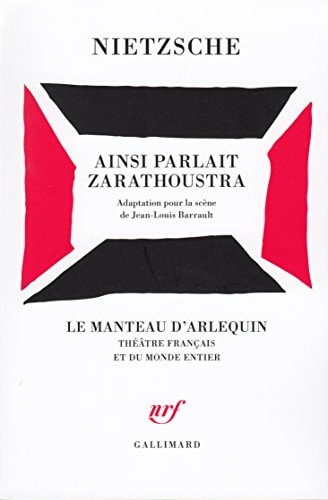 AINSI PARLAIT ZARATHOUSTRA, de Nietzsche | portada del libro