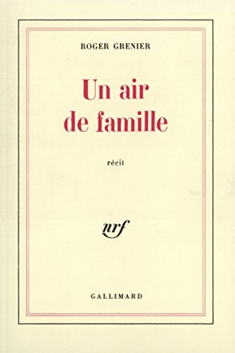 UN AIR DE FAMILLE, de Grenier | portada del libro