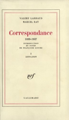 CORRESPONDANCE T1, de Valery Larbaud | portada del libro