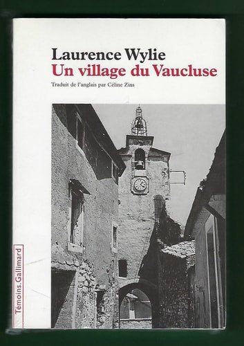 UN VILLAGE DU VAUCLUSE, de Laurence William Wylie | portada del libro