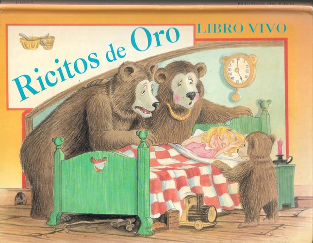 Libro vivo, Ricitos de oro y los tres ositos, de VARIOS | portada del libro