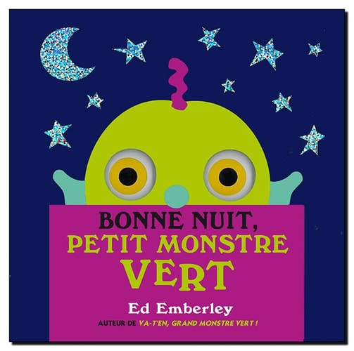 ONNE NUIT, PETIT MONSTRE VERT, de Ed Emberley | portada del libro