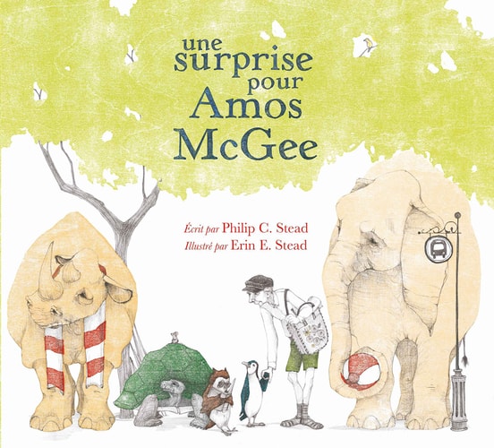 NE SURPRISE POUR AMOS MCGEE, de Philip Christian Stead | portada del libro