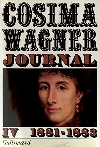 JOURNAL T4, de Cosima Wagner | portada del libro