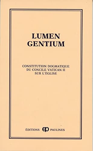 LUMEN GENTIUM, de Concile du Vatican (2e : 1962-1965) | portada del libro