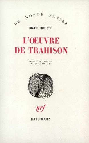 L'OEUVRE DE TRAHISON, de Mario Brelich | portada del libro
