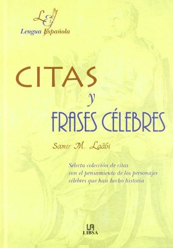 CITAS Y FRASES CELEBRES, de LAABI | portada del libro