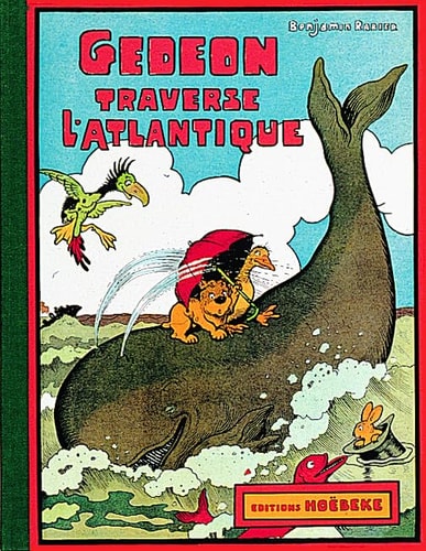 GEDEON TRAVERSE L'ATLANTIQUE, de Benjamin Rabier | portada del libro
