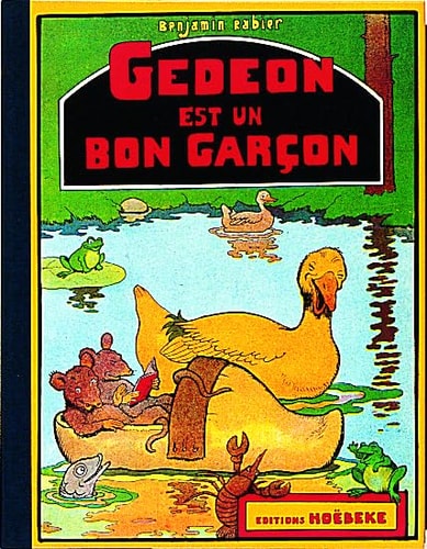 GEDEON EST UN BON GARCON, de Benjamin Rabier | portada del libro
