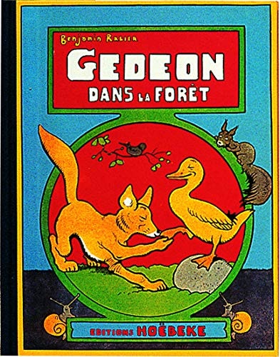 GEDEON DANS LA FORET, de Benjamin Rabier | portada del libro