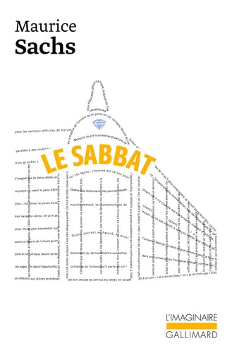 LE SABBAT, de Maurice Sachs | portada del libro