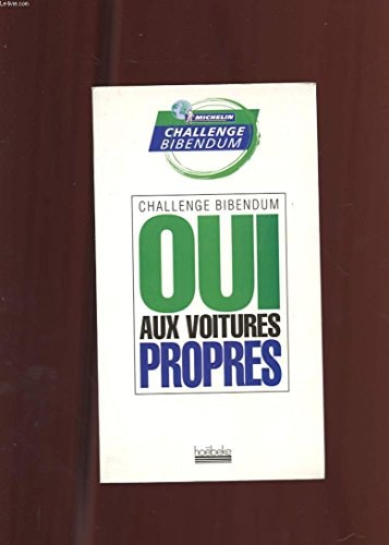 OUI AUX VOITURES PROPRES, de Olivier Darmon | portada del libro