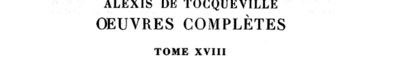 CORRESPONDANCE D'ALEXIS DE TOCQUEVILLE AVEC ADOLPHE DE CIRCO, de Alexis Tocqueville (de.) | portada del libro