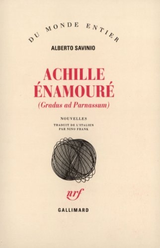 ACHILLE ENAMOURE, de Alberto Savinio | portada del libro