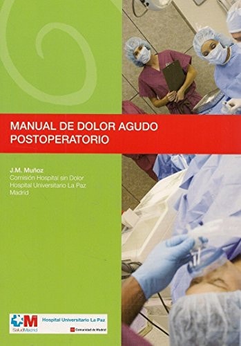 Manual de dolor agudo postoperatorio, de MUÑOZ-RAMON | portada del libro