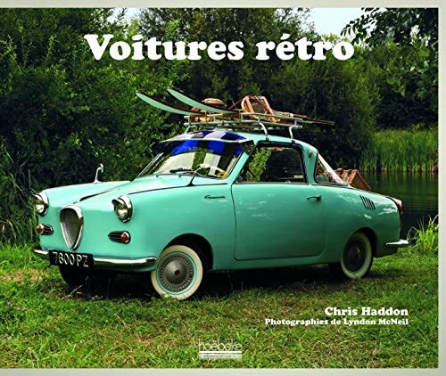 VOITURES RETRO, de Chris Haddon | portada del libro