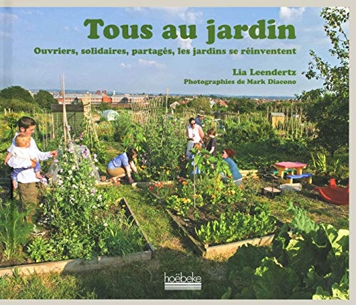 TOUS AU JARDIN, de Lia Leendertz | portada del libro