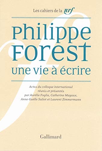 PHILIPPE FOREST, de COLLECTIFS GALLIMARD | portada del libro