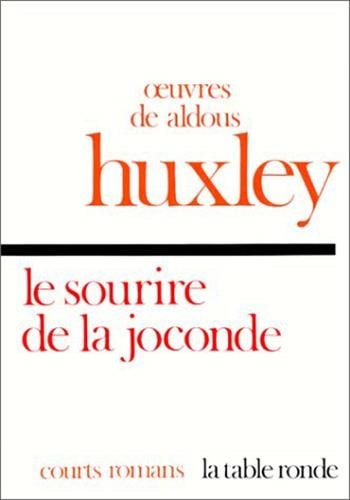 SOURIRE DE LA JOCONDE, de Aldous Huxley | portada del libro