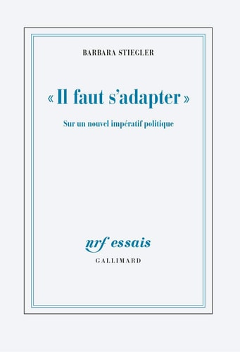 IL FAUT S'ADAPTER !, de BARBARA STIEGLER | portada del libro