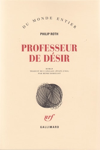 PROFESSEUR DE DESIR, de Philip Roth | portada del libro