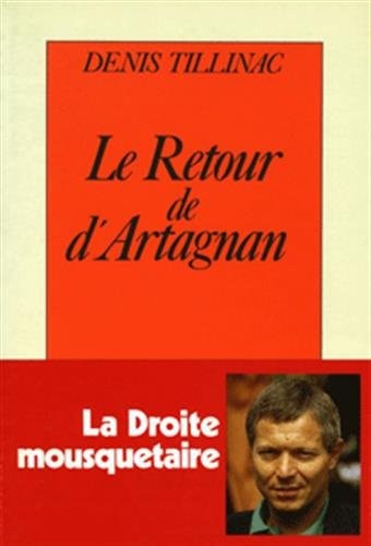 RETOUR DE D'ARTAGNAN, de Denis Tillinac | portada del libro