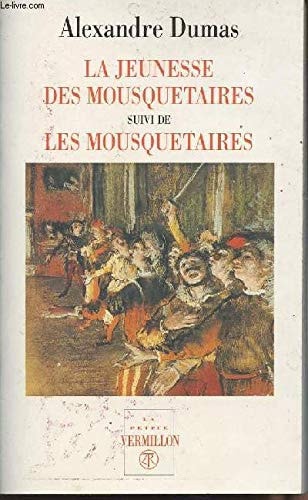JEUNESSE DES MOUSQUETAIR, de Alexandre Dumas | portada del libro