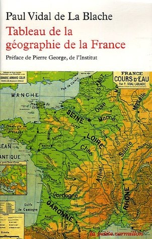 TABL DE LA GEOGR FRANCE, de Vidal de La Blache | portada del libro