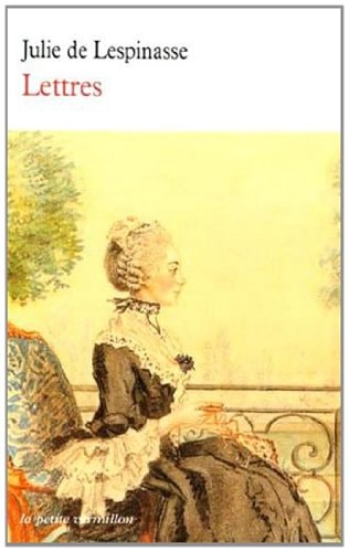 LETTRES LESPINASSE 76, de Julie de Lespinasse | portada del libro