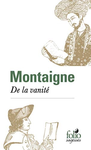 DE LA VANITE, de Michel de Montaigne | portada del libro