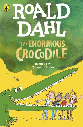 THE ENORMOUS CROCODILE, de ROALD DAHL | portada del libro