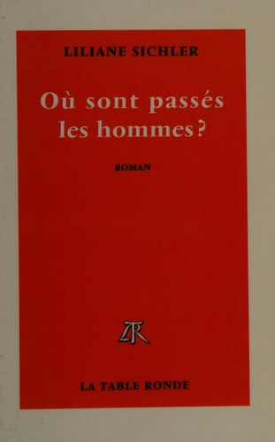 OU SONT PASSES LES HOMME, de Liliane Sichler | portada del libro
