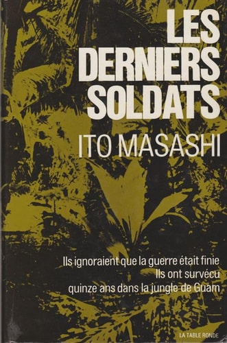 DERNIERS SOLDATS, de Masashi | portada del libro