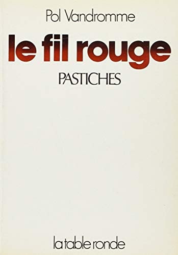 FIL ROUGE, de Vandromme | portada del libro