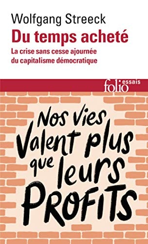 DU TEMPS ACHETE, de Wolfgang Streeck | portada del libro