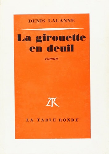 LA GIROUETTE EN DEUIL, de Lalanne | portada del libro