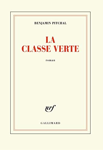 LA CLASSE VERTE, de Benjamin Pitchal | portada del libro