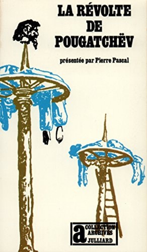 LA REVOLTE DE POUGATCHEV, de Pascal | portada del libro